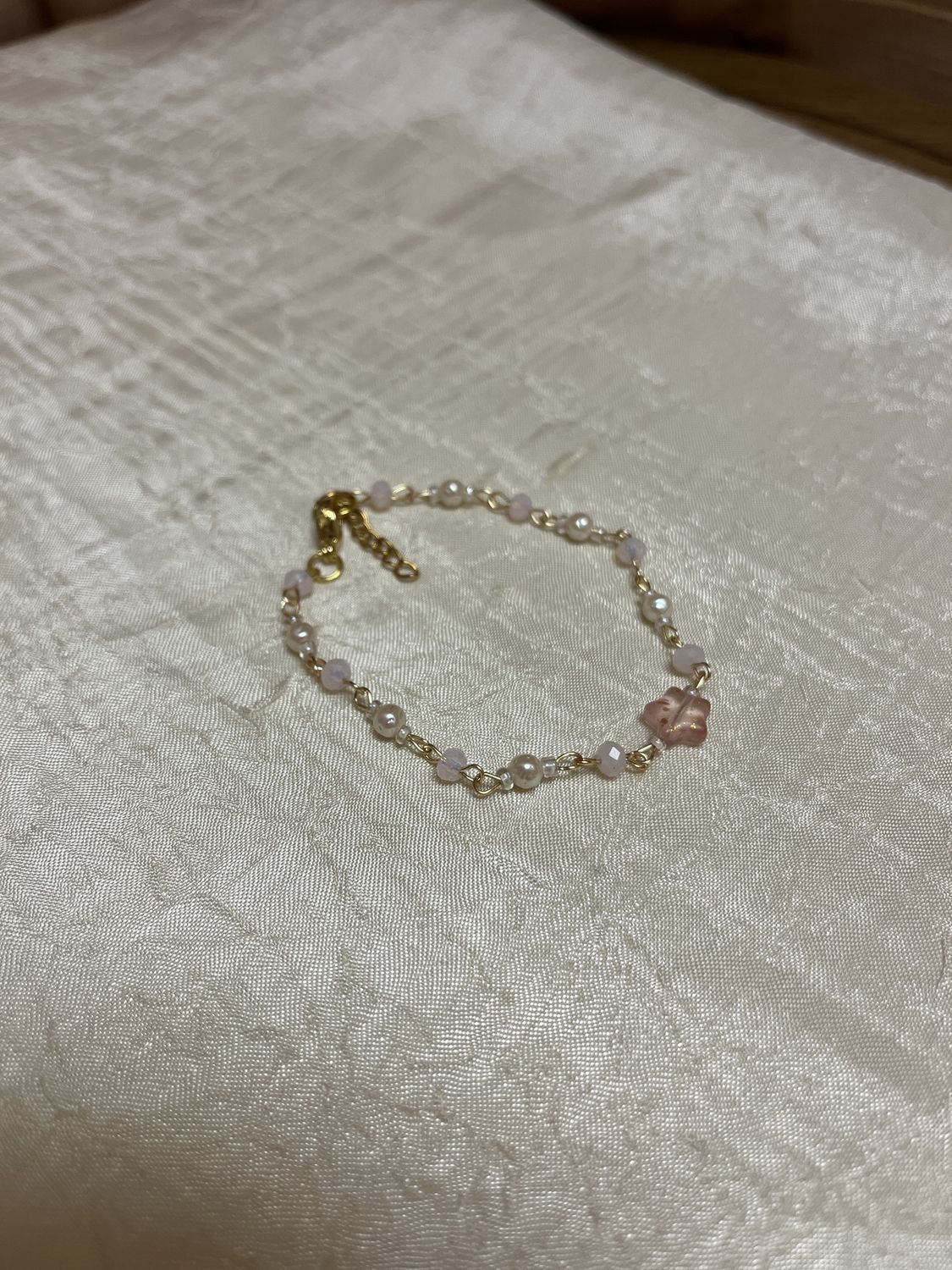 rose gold star bracelet