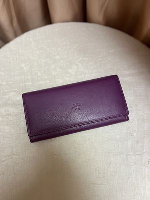 purple italy wallet