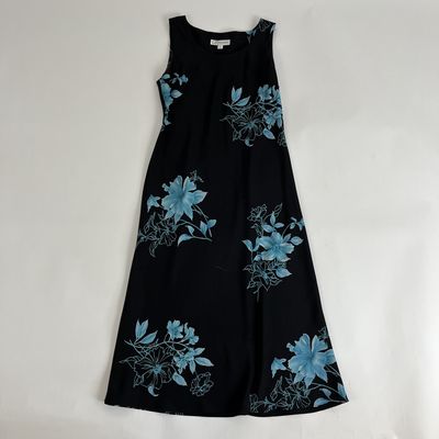 turquoise flower dress