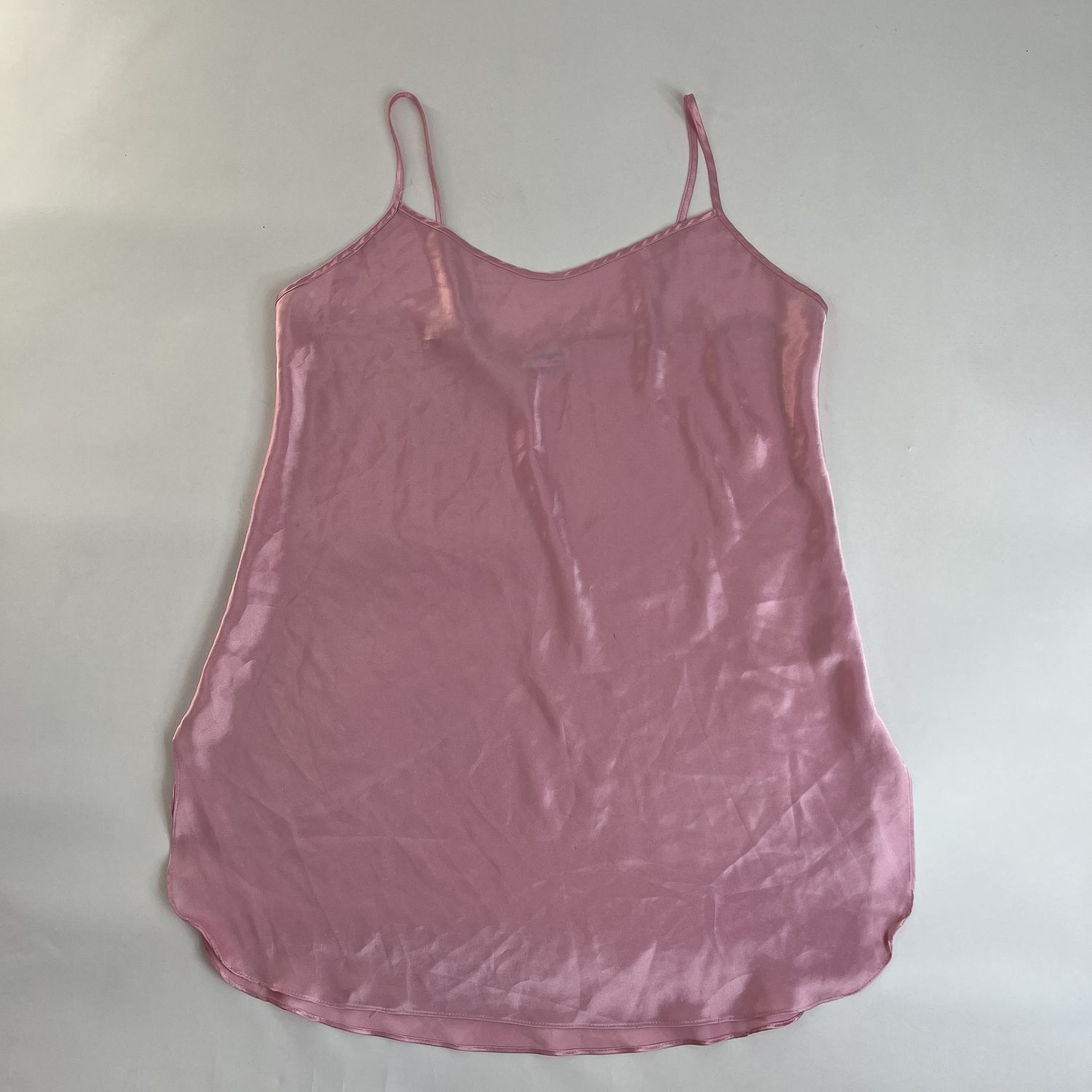 Bubblegum pink slip dress