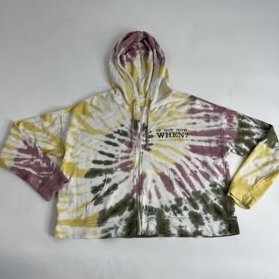 tye dye When? zip up