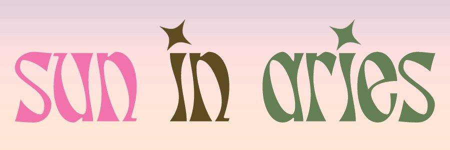 Sun in _____ Stickers, Zodiac Sign: Aries