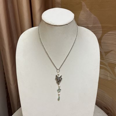 green fairy necklace