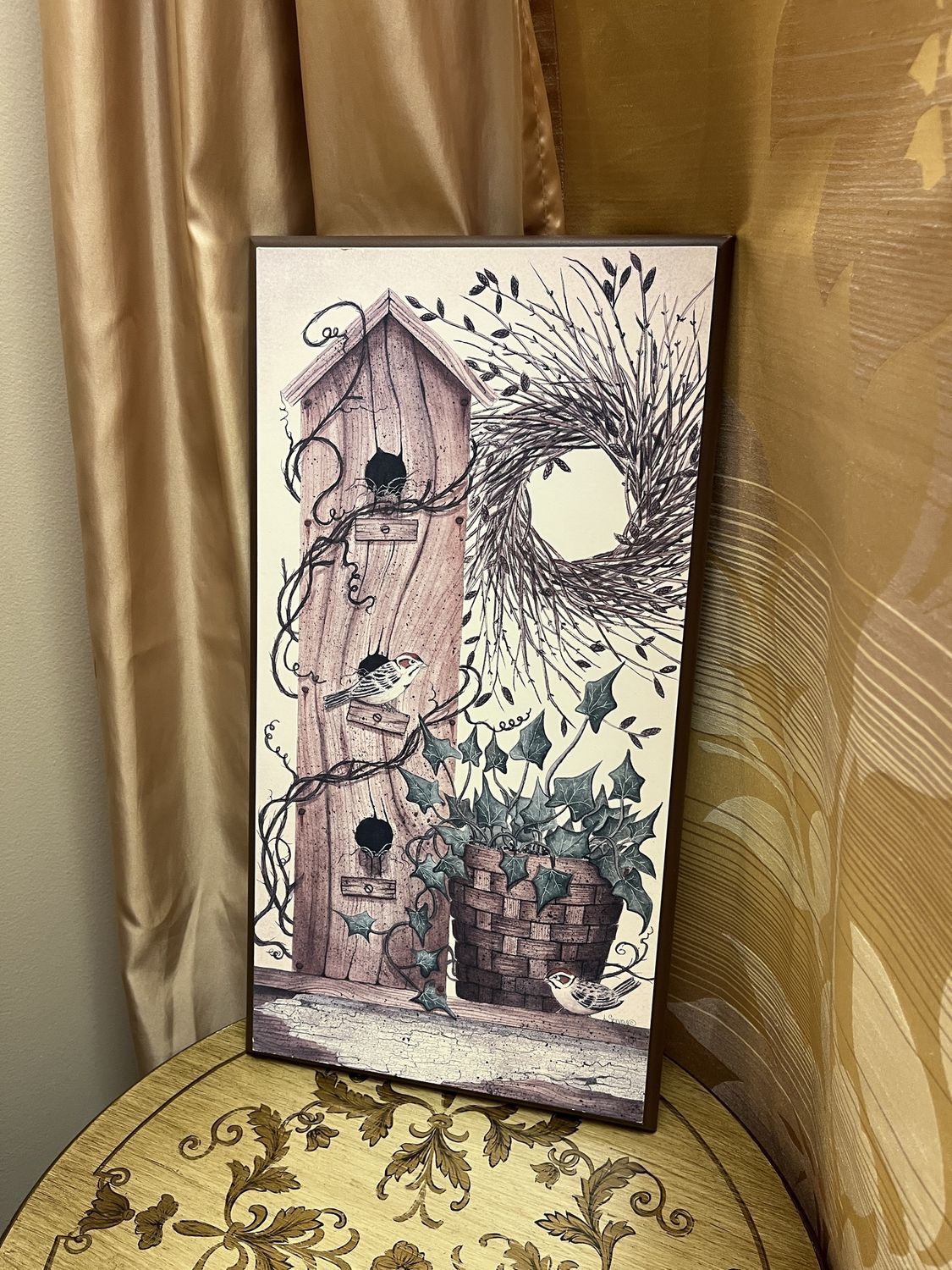 birdhouse painting