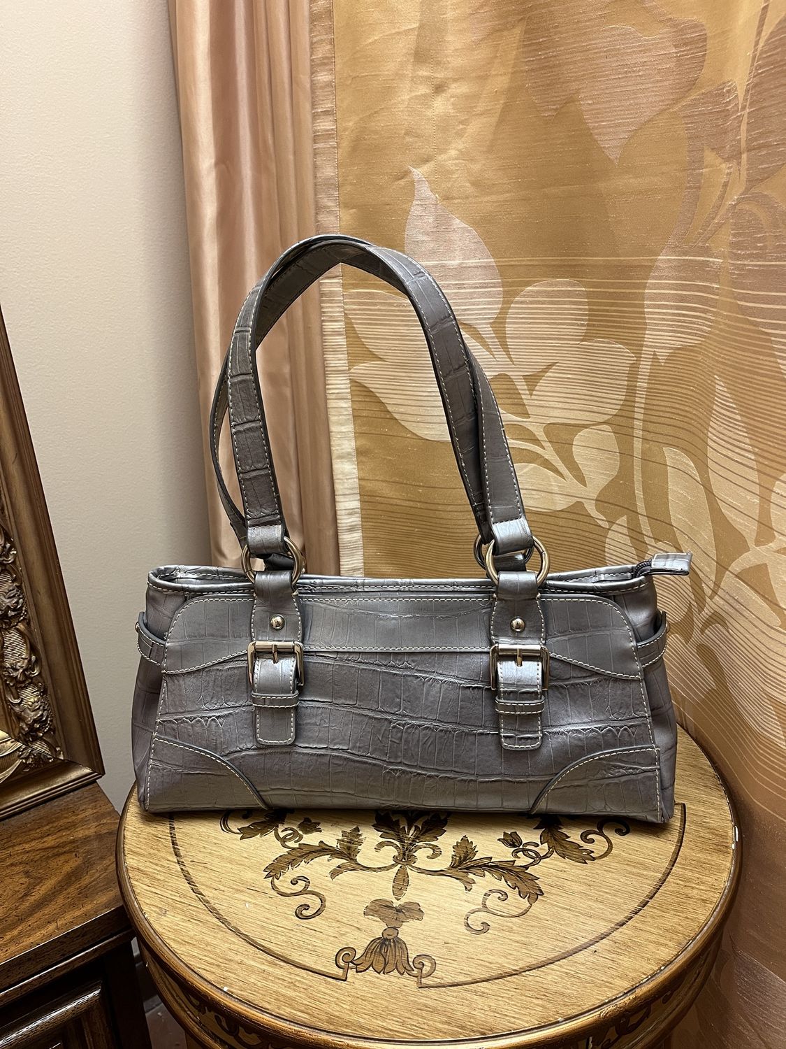 silver bag