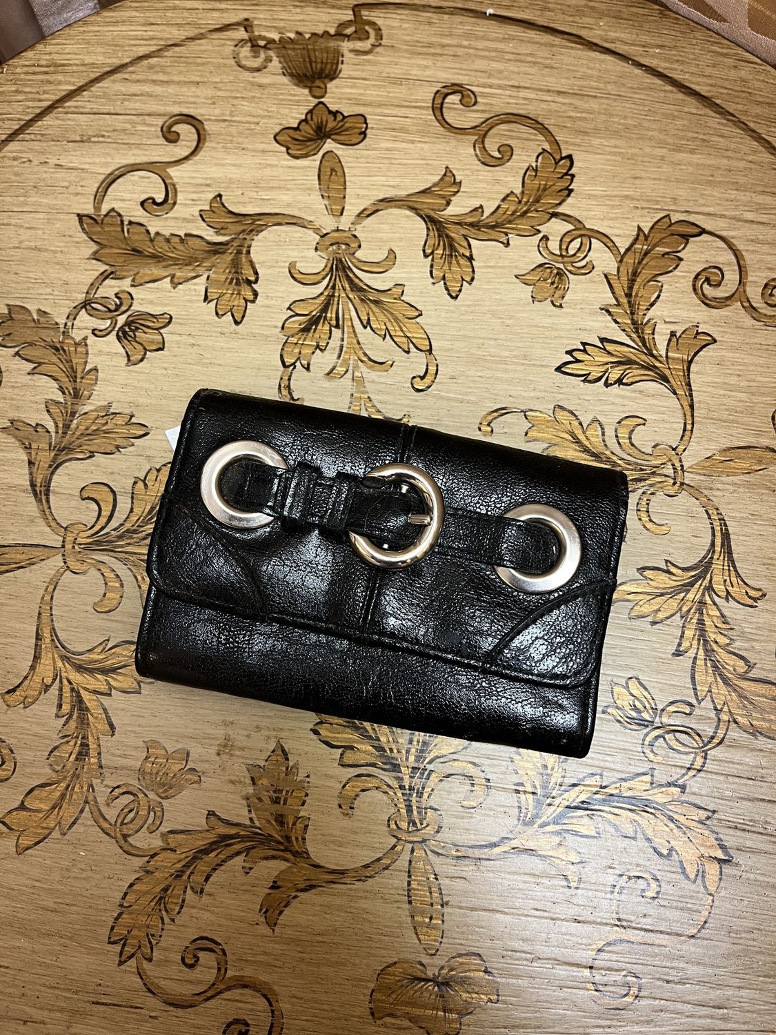 Bold Buckle Wallet