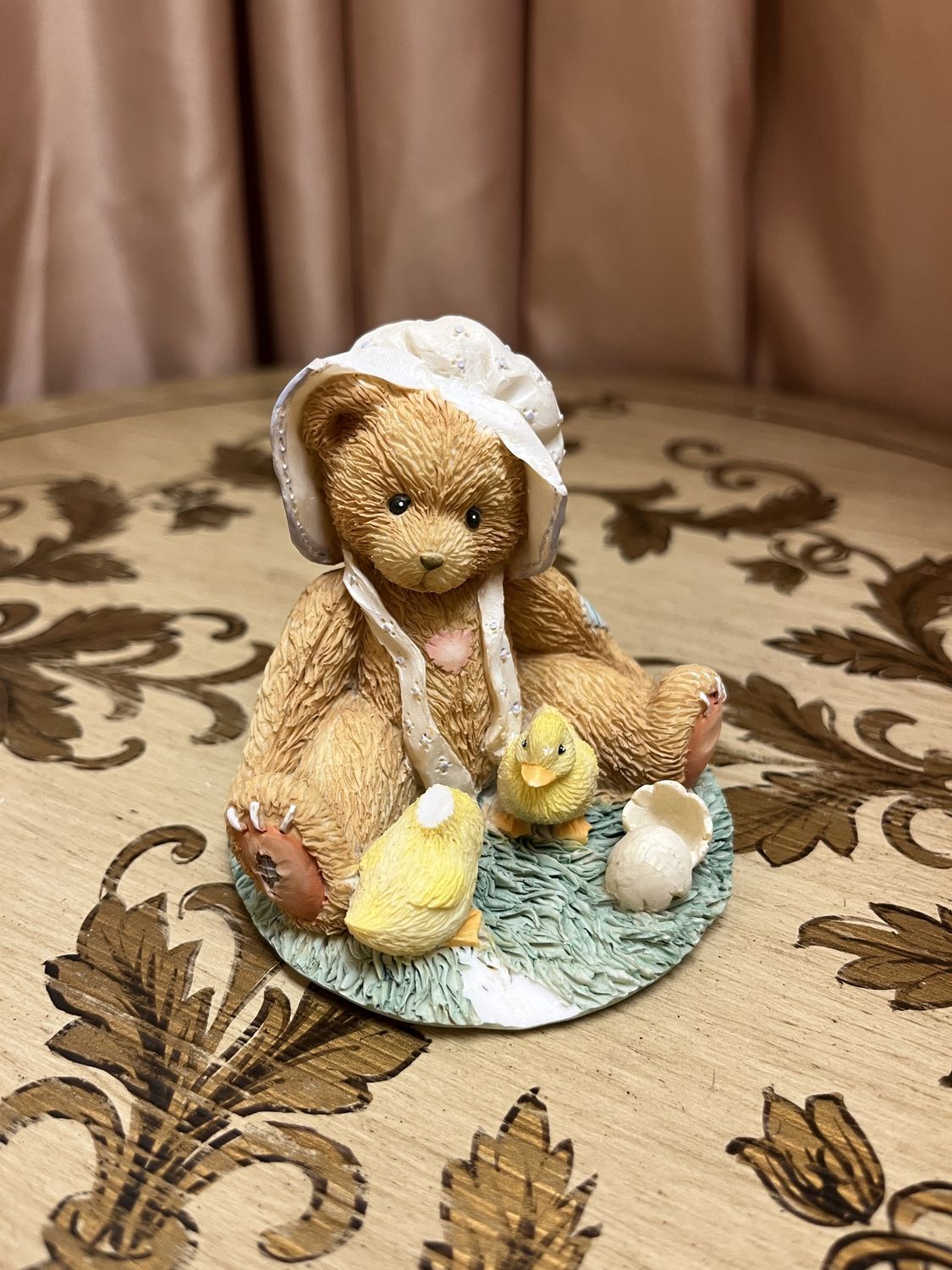 chick teddy bear figurine