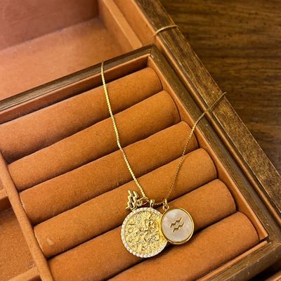 Aquarius pendant necklace