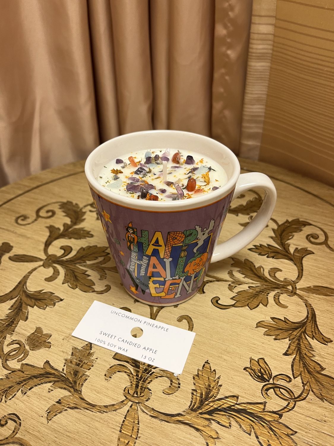 Happy Halloween Candle Mug