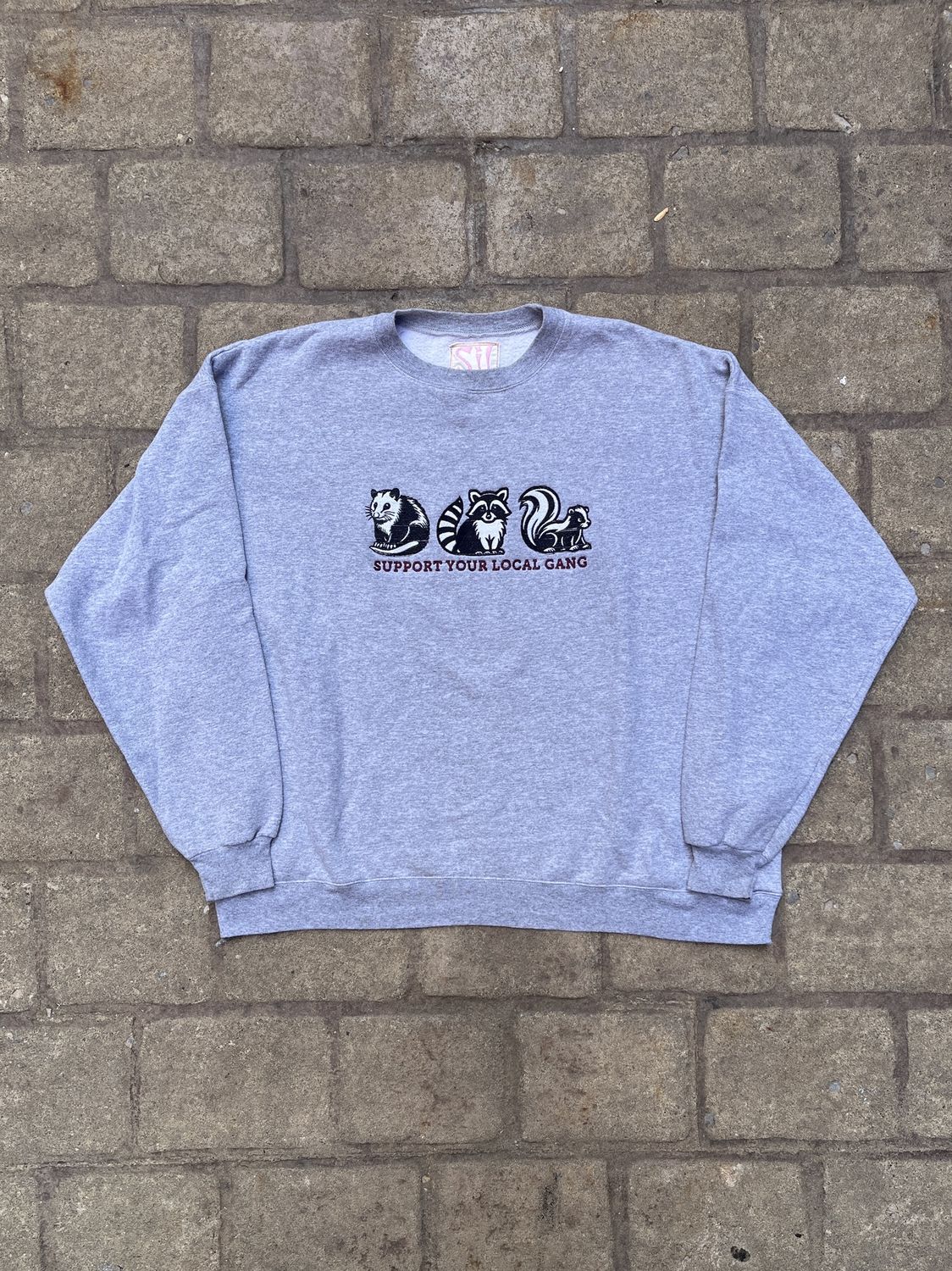 Marbled Grey Gang Sweatshirt