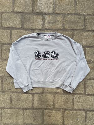 grey gang crewneck