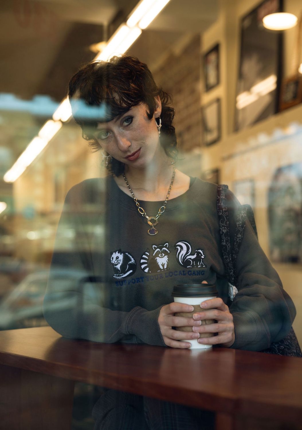 cutoff gang crewneck