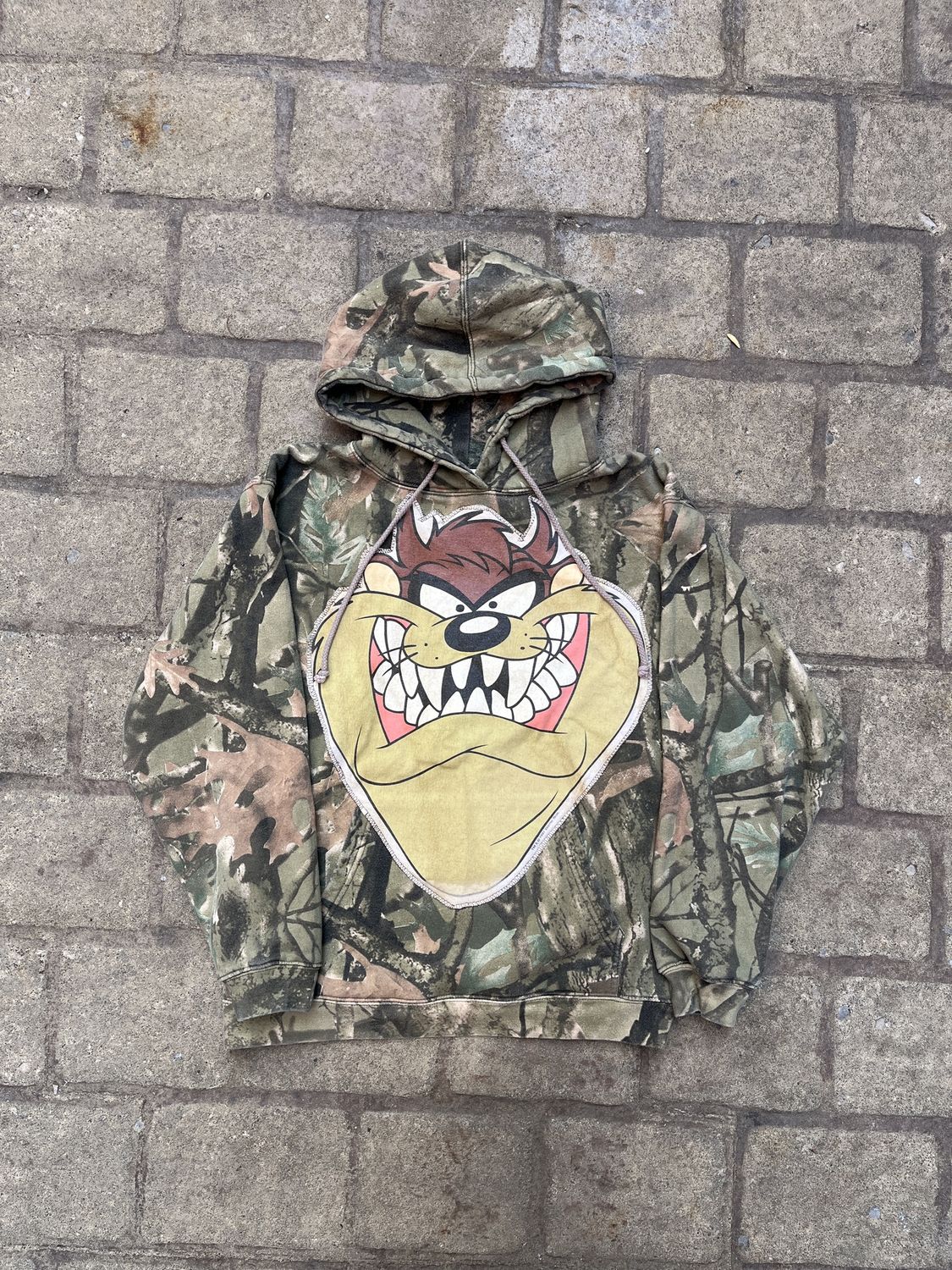 Patchwork Camo Hoodie