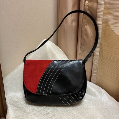 Red and Black shoulder bag