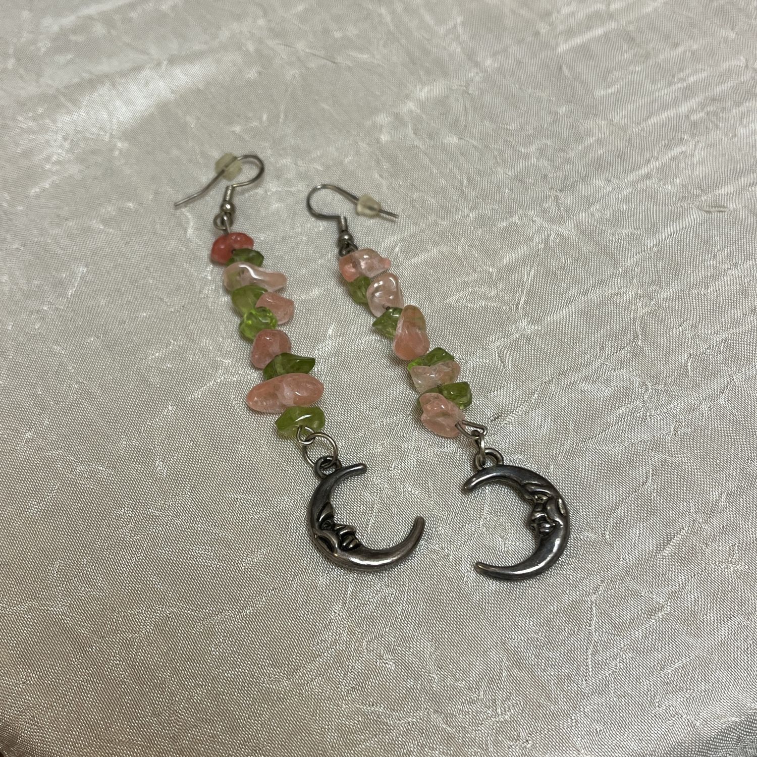 Pink and Green Crystal Moons