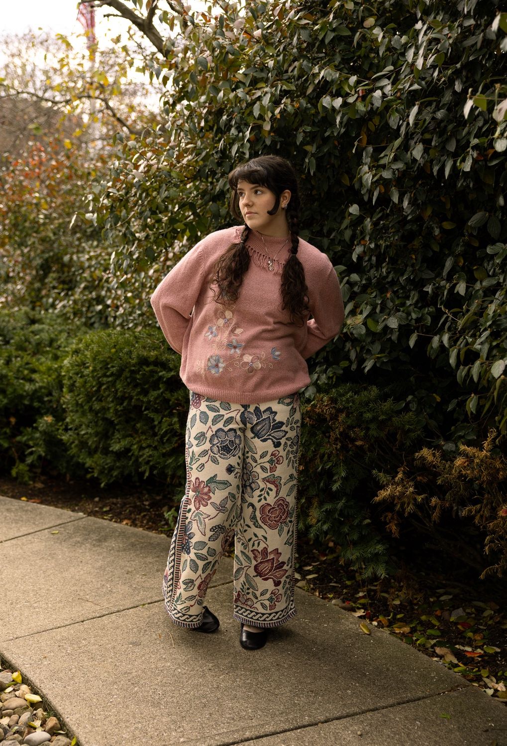 Floral Blanket Pants