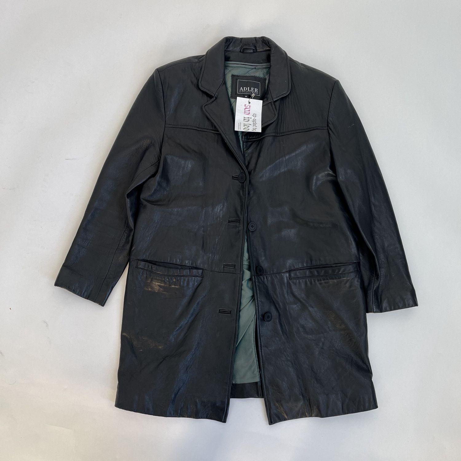 Padded Leather Jacket