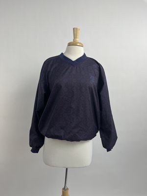 Purple Print Windbreaker