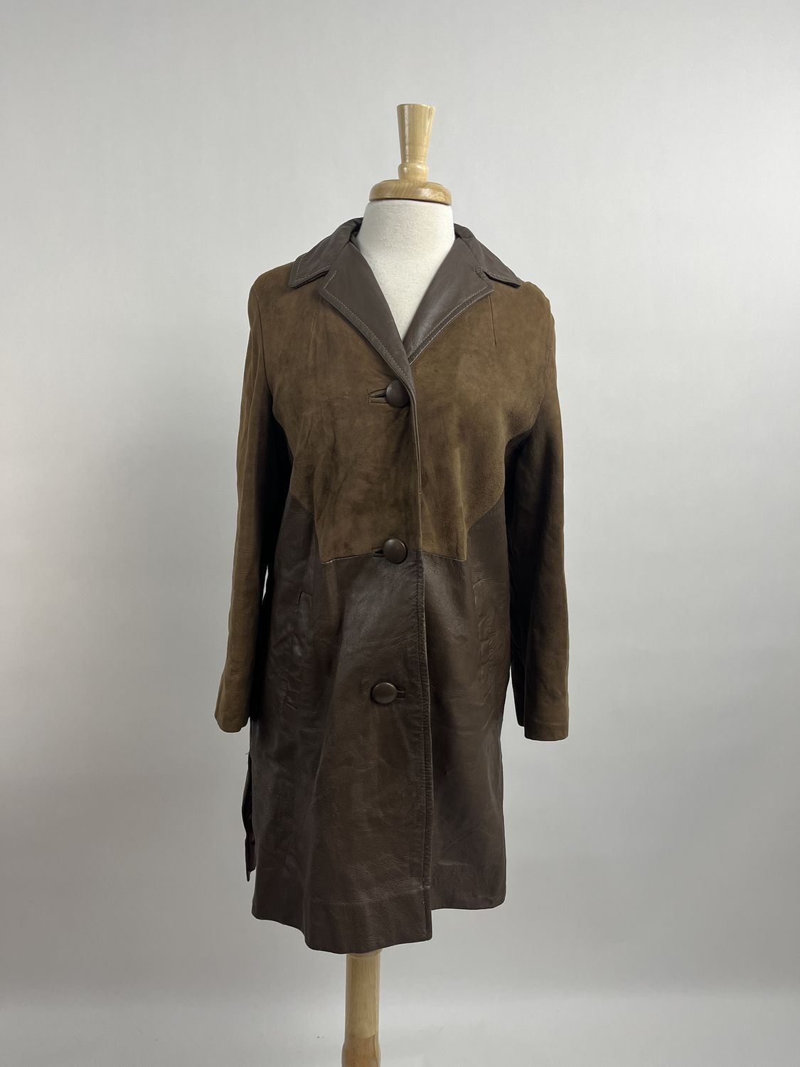 Brown Suede Leather Jacket