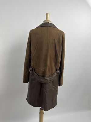 Brown Suede Leather Jacket