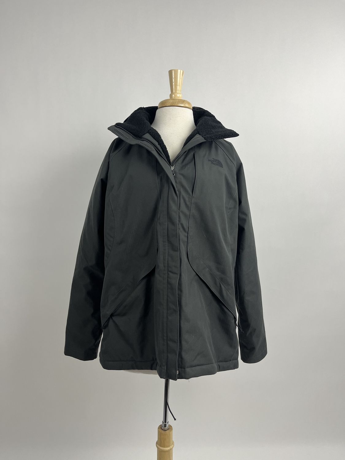 Grey North Face Coat