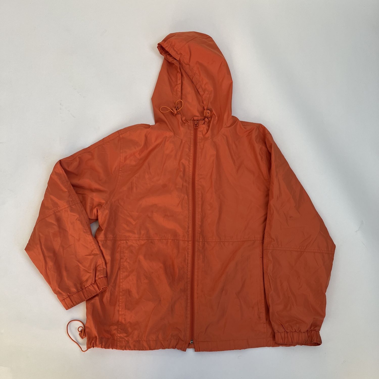 Orange Windbreaker