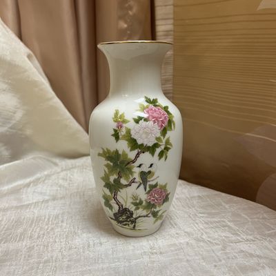 Porcelain Bird Vase