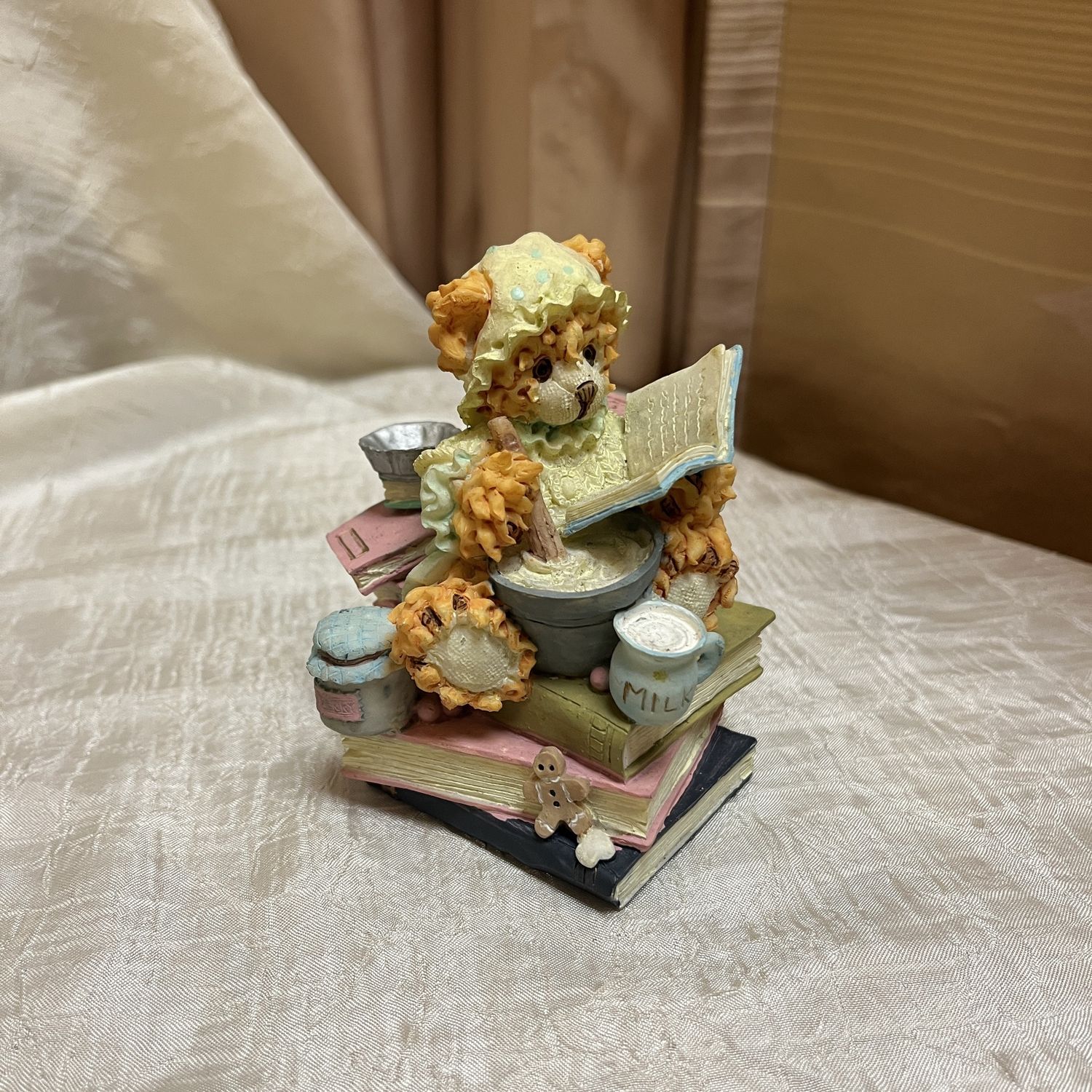 Baking Bear Figurine