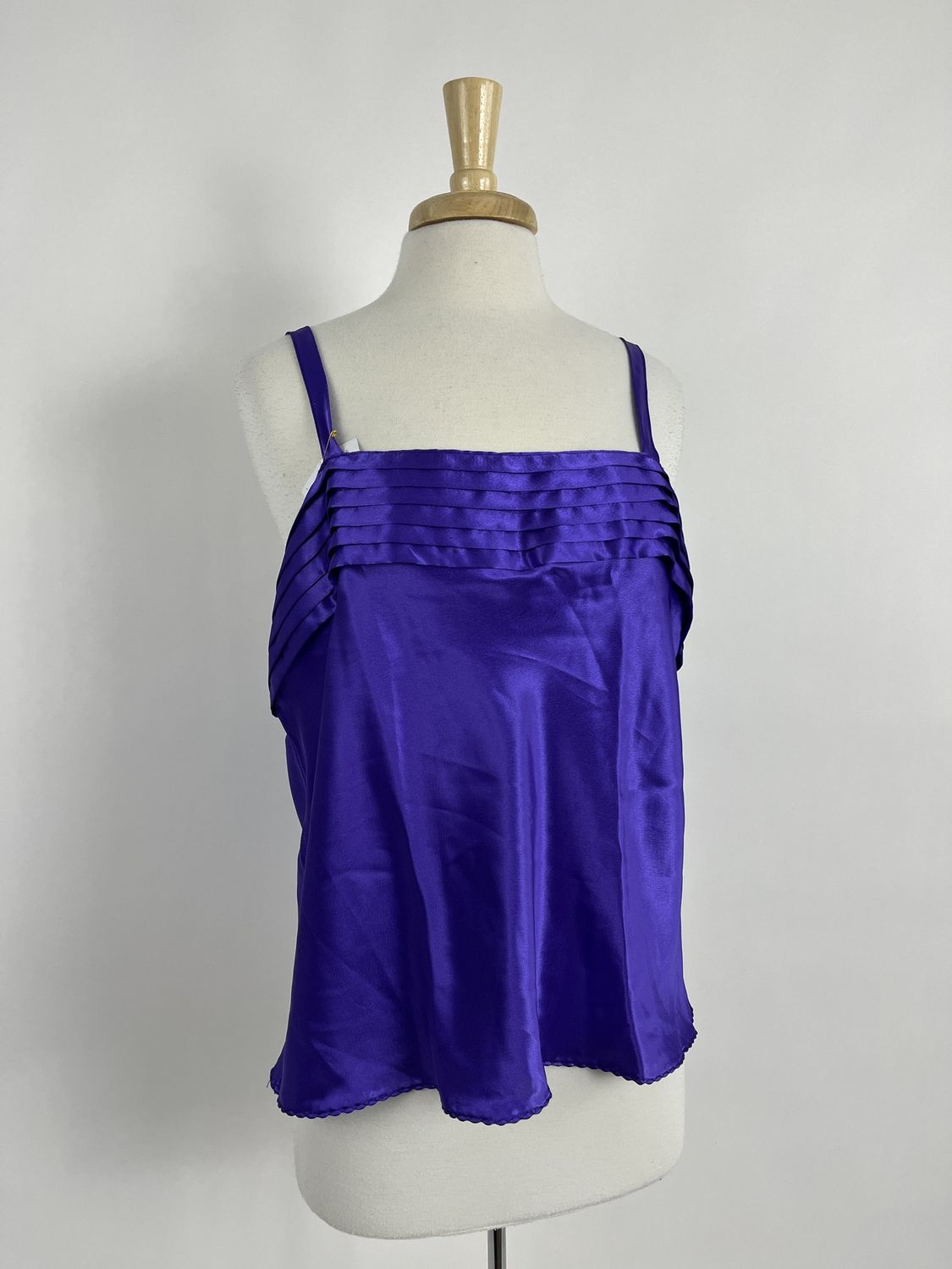 vintage purple pam by clayton lingerie top