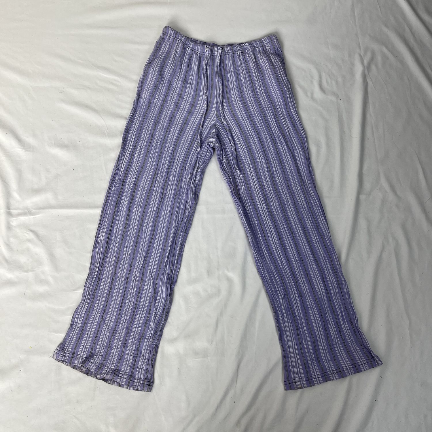 Purple Stripe Pants