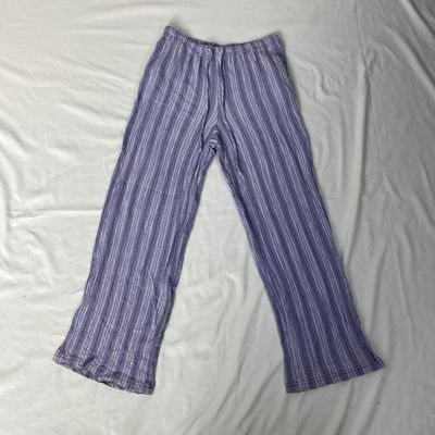 Purple Stripe Pants