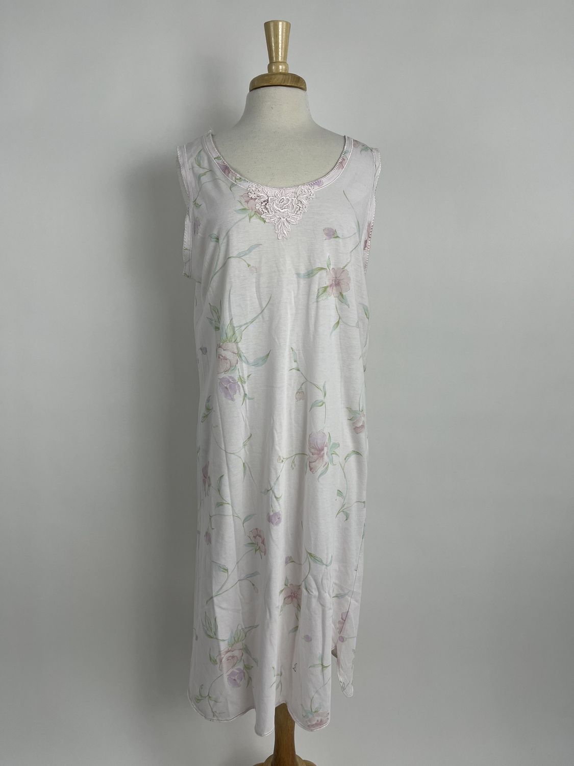 pale pink flower nightgown