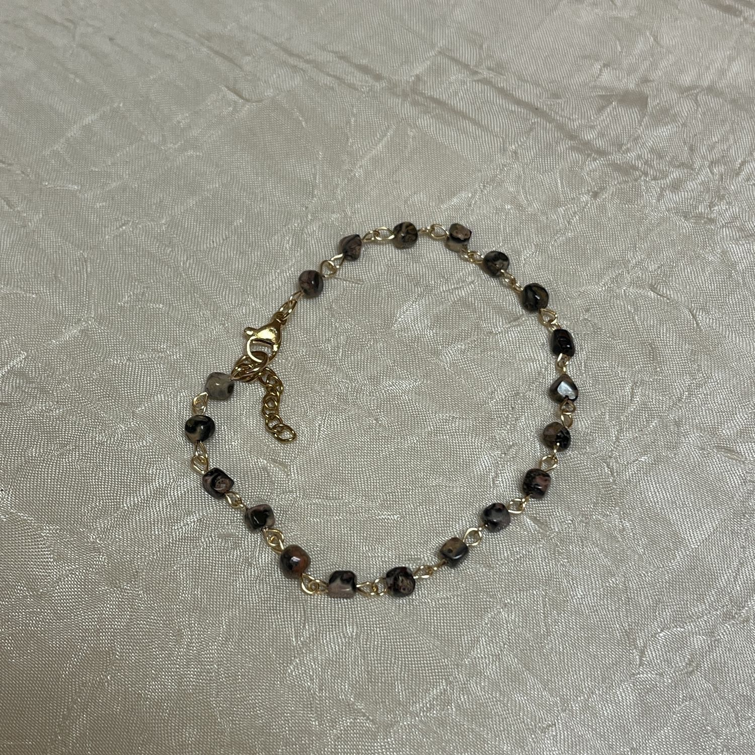 simple stone bracelet