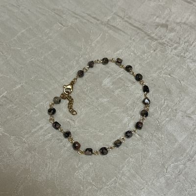 simple stone bracelet