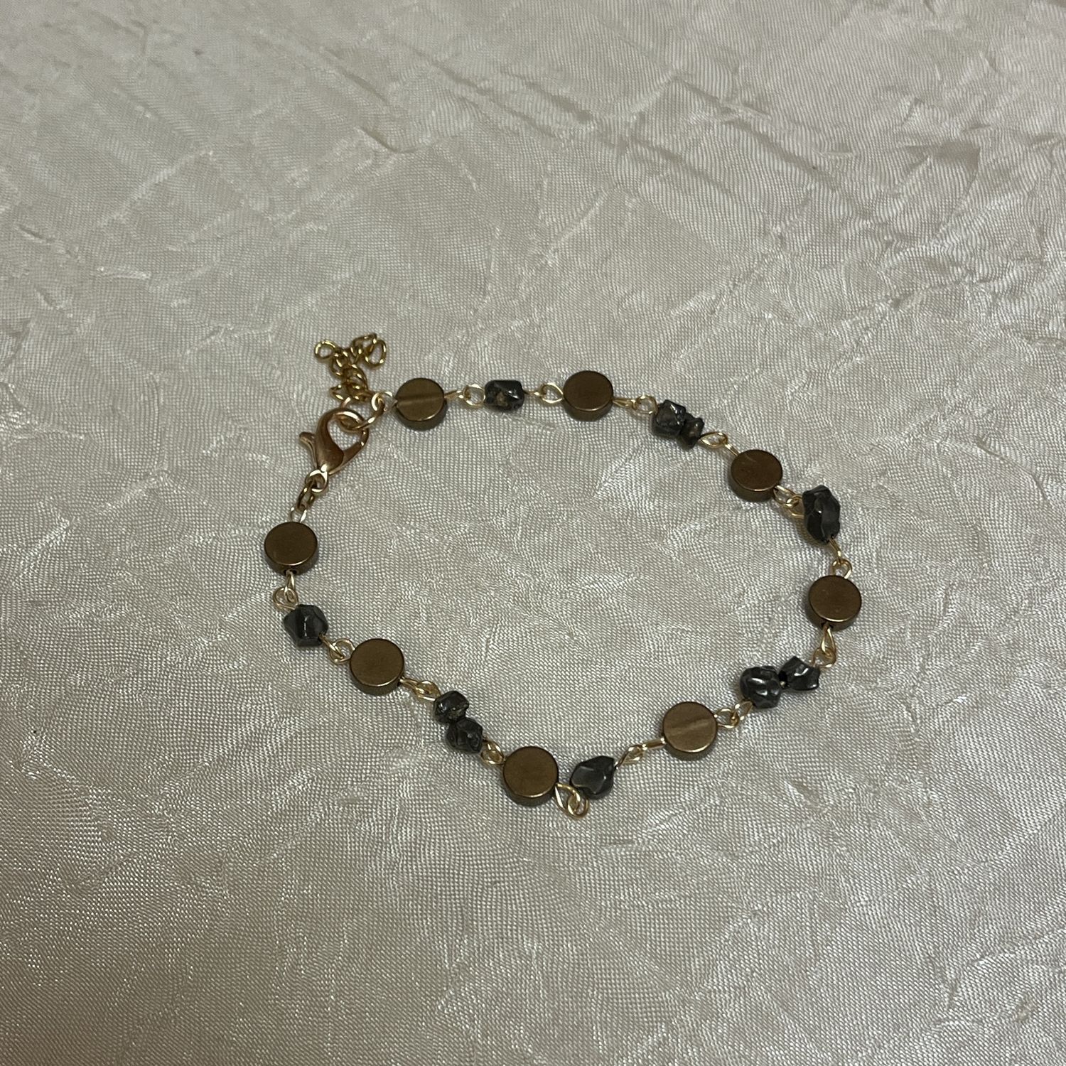 fools gold stone bracelet