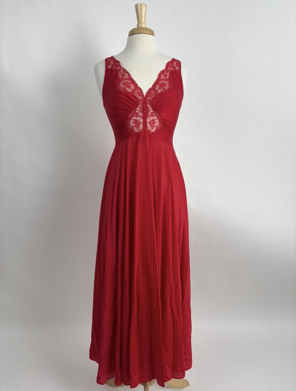 Red VTG Olga Gown