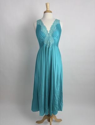 Teal Olga Gown
