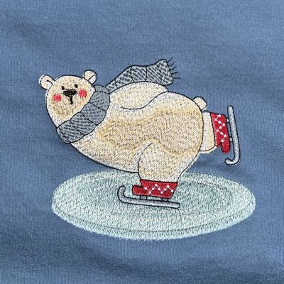 Polar Bear Embroidery