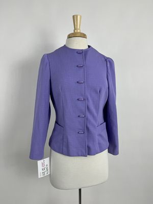 Purple Fitted Blazer