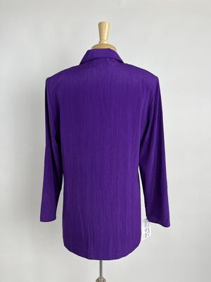 Silky Purple Blazer