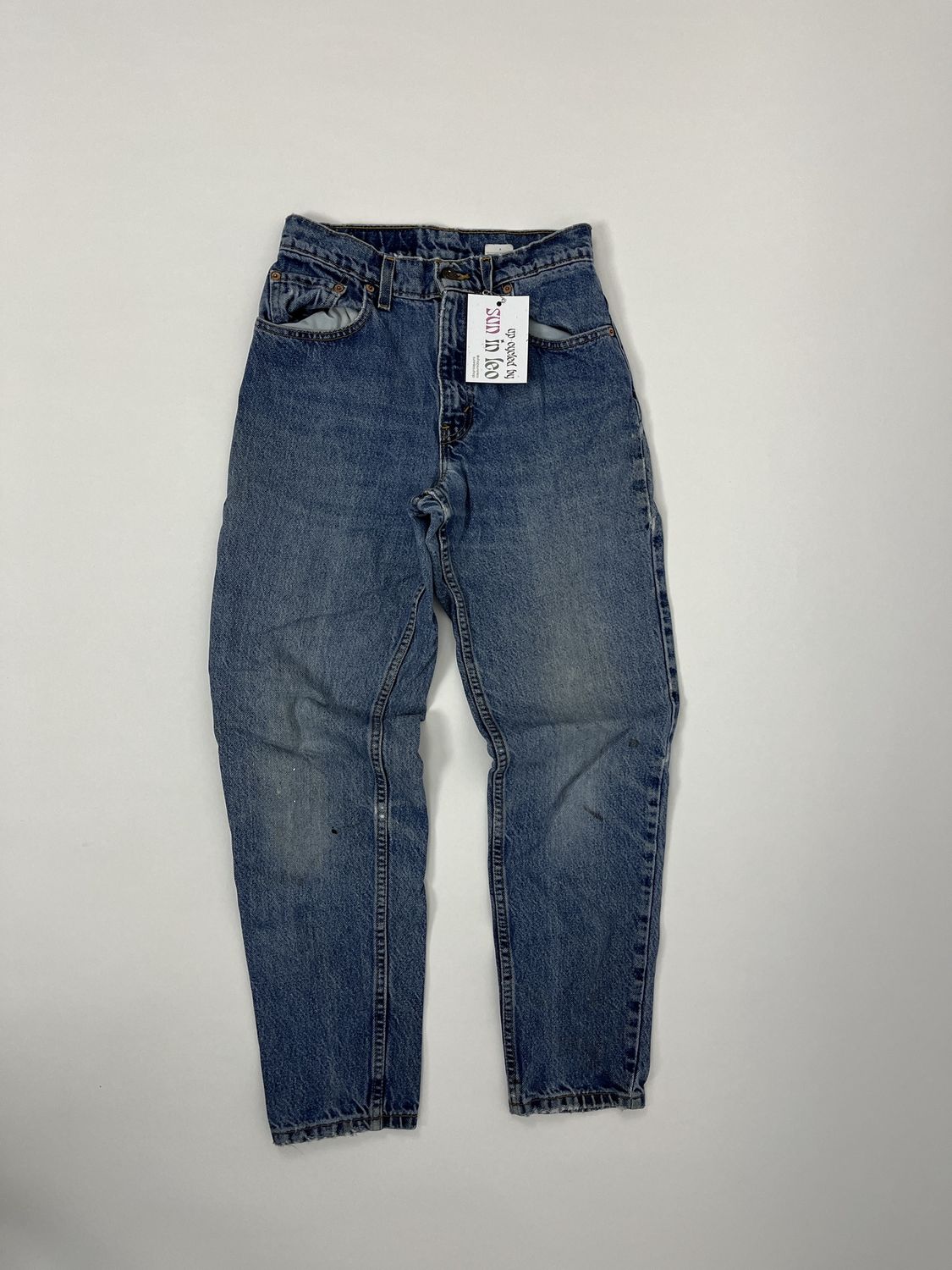 Levis 550 washed denim