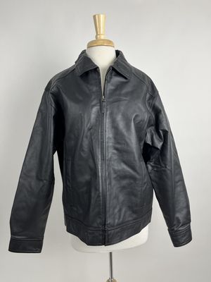 John's leather jacket