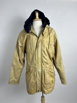 Yellow Leather Wilson's leather jacket