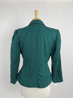 green 80's blazer