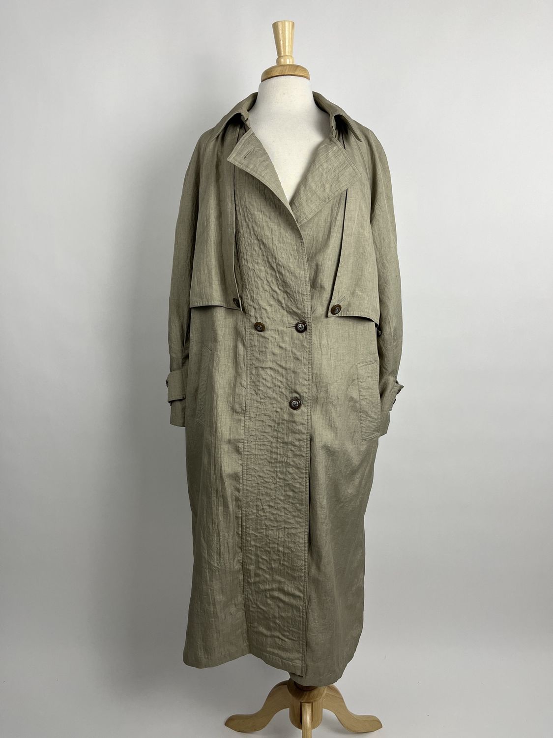 Star Button Trench