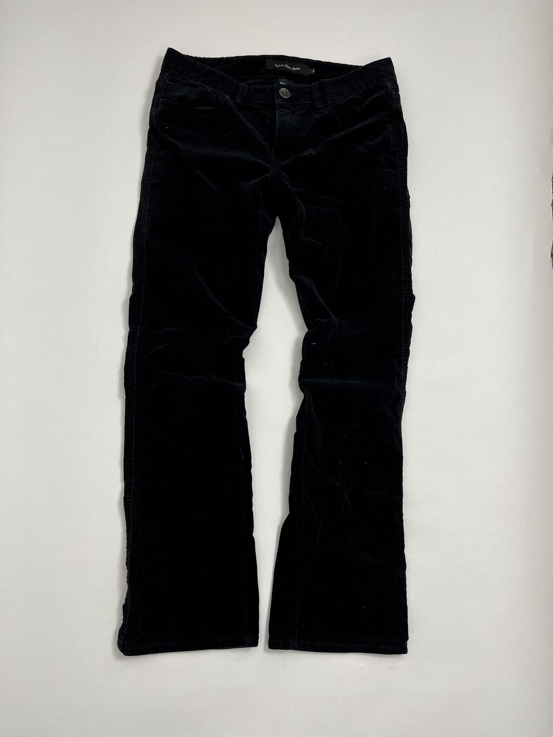 Black Corduroy Flare Pants