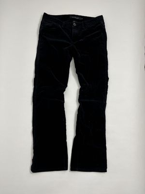 Black Corduroy Flare Pants