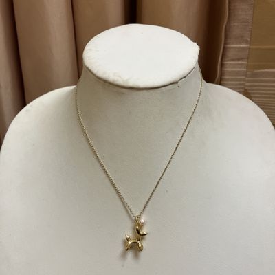 Pink Balloon Animal Necklace