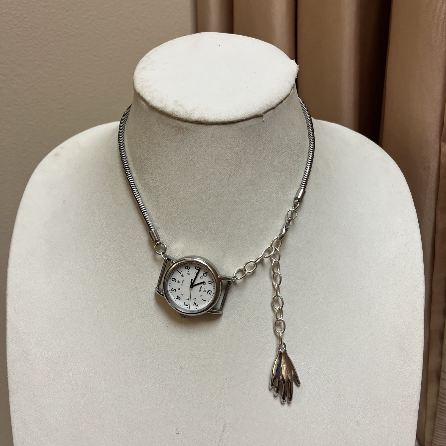 Hand watch Necklace