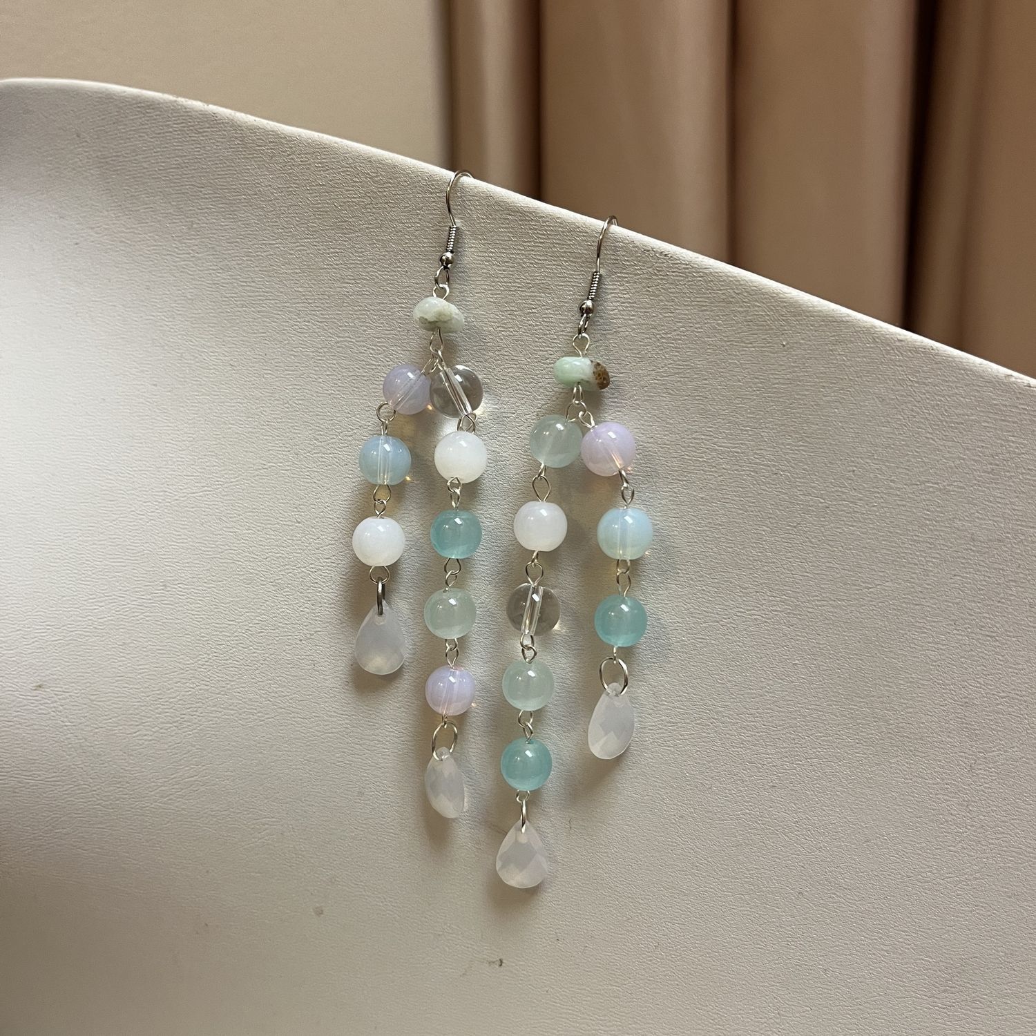 under the sea beaded earrings